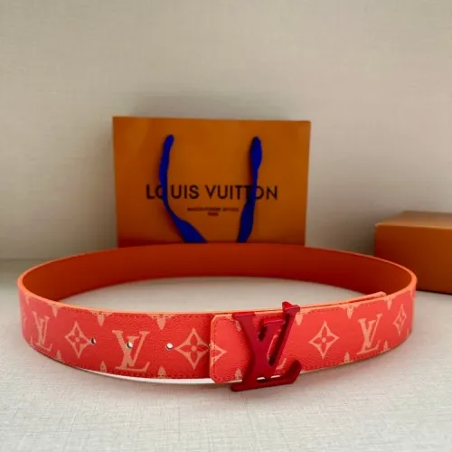 Louis Vuitton AAA Quality Belts For Men #1410095 $48.00 USD, Wholesale Replica Louis Vuitton AAA Quality Belts