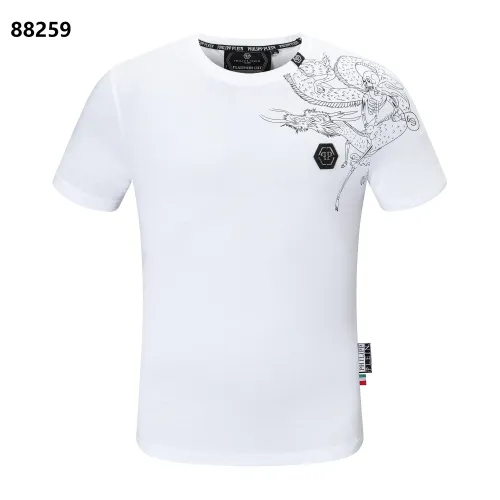 Replica Philipp Plein PP T-Shirts Short Sleeved For Men #1410141 $27.00 USD for Wholesale