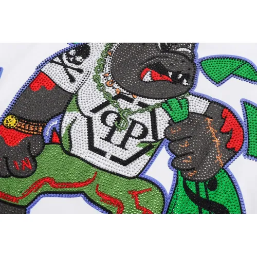 Replica Philipp Plein PP T-Shirts Short Sleeved For Men #1410145 $27.00 USD for Wholesale