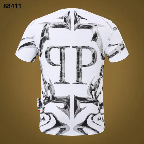 Replica Philipp Plein PP T-Shirts Short Sleeved For Men #1410157 $27.00 USD for Wholesale