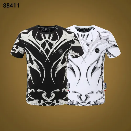 Replica Philipp Plein PP T-Shirts Short Sleeved For Men #1410157 $27.00 USD for Wholesale