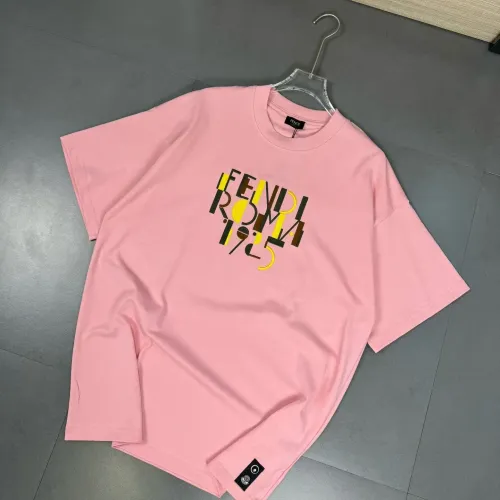 Fendi T-Shirts Short Sleeved For Unisex #1410174 $32.00 USD, Wholesale Replica Fendi T-Shirts