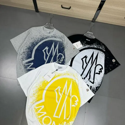 Replica Moncler T-Shirts Short Sleeved For Unisex #1410201 $32.00 USD for Wholesale