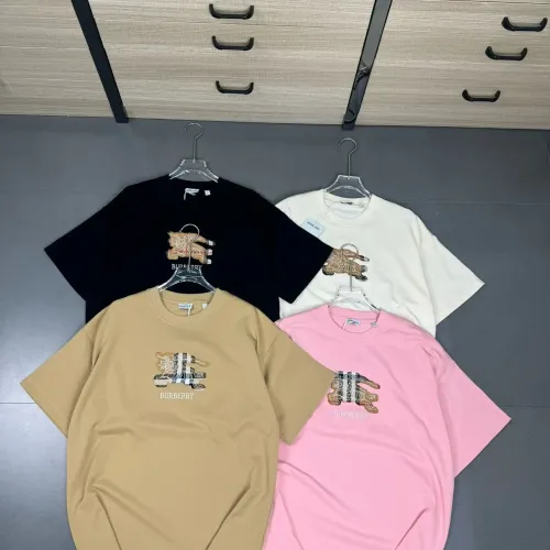 Replica Burberry T-Shirts Short Sleeved For Unisex #1410222 $32.00 USD for Wholesale
