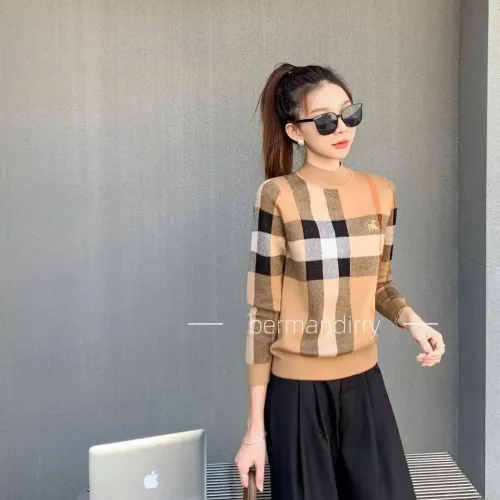 Replica Burberry Fashion Sweaters Long Sleeved For Women #1410235 $88.00 USD for Wholesale