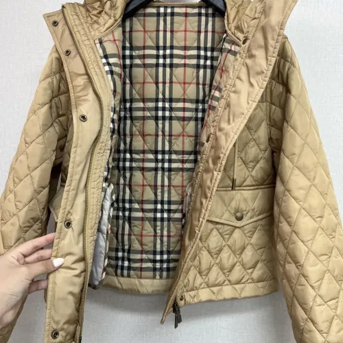 Replica Burberry Down Feather Coat Long Sleeved For Women #1410238 $145.00 USD for Wholesale