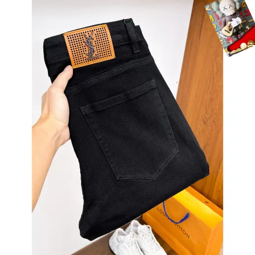 Yves Saint Laurent YSL Jeans For Men #1410321 $48.00 USD, Wholesale Replica Yves Saint Laurent YSL Jeans