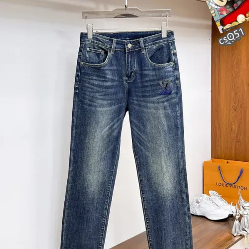 Replica Louis Vuitton LV Jeans For Men #1410330 $48.00 USD for Wholesale