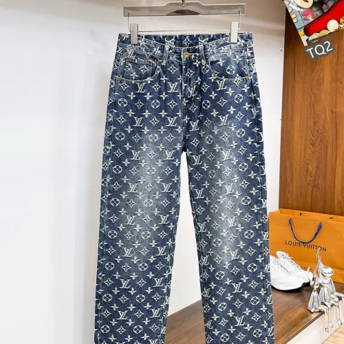 Replica Louis Vuitton LV Jeans For Men #1410333 $48.00 USD for Wholesale