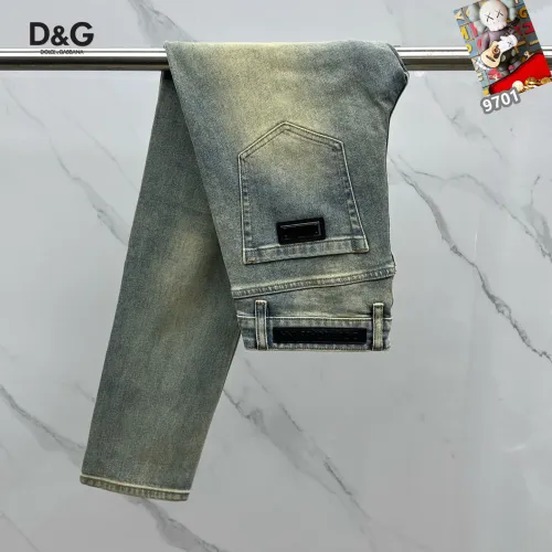 Replica Dolce & Gabbana D&G Jeans For Men #1410337 $48.00 USD for Wholesale