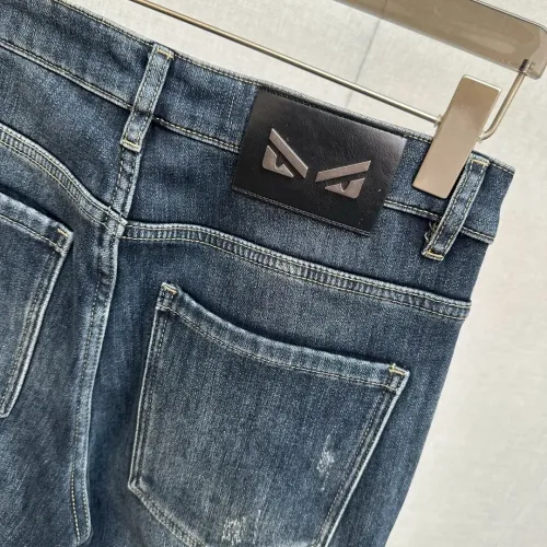 Replica Fendi Jeans For Men #1410376 $48.00 USD for Wholesale