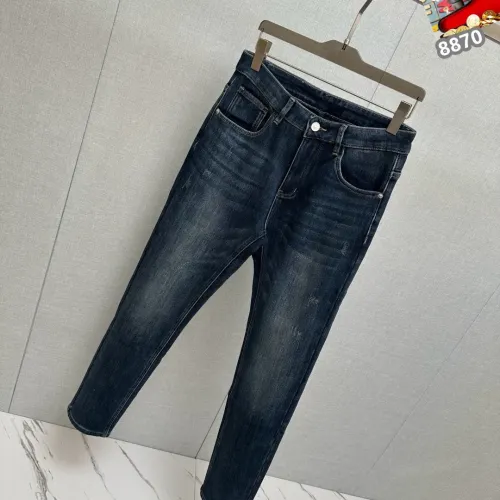 Replica Fendi Jeans For Men #1410376 $48.00 USD for Wholesale
