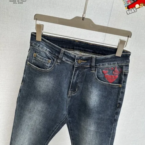 Replica Prada Jeans For Men #1410383 $48.00 USD for Wholesale