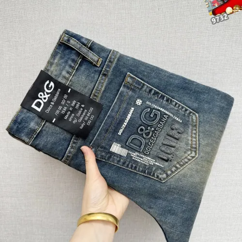 Dolce &amp; Gabbana D&amp;G Jeans For Men #1410385 $48.00 USD, Wholesale Replica Dolce &amp; Gabbana D&amp;G Jeans