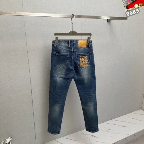 Replica Fendi Jeans For Men #1410390 $48.00 USD for Wholesale