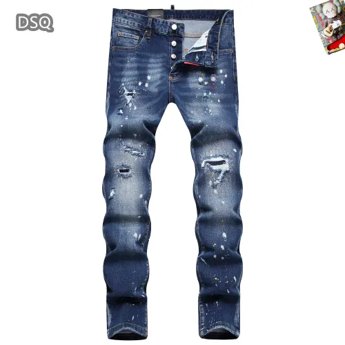 Replica Dsquared Jeans For Men #1410396 $48.00 USD for Wholesale