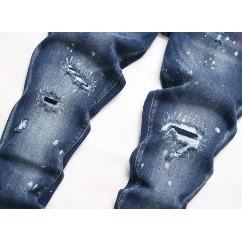 Replica Dsquared Jeans For Men #1410396 $48.00 USD for Wholesale