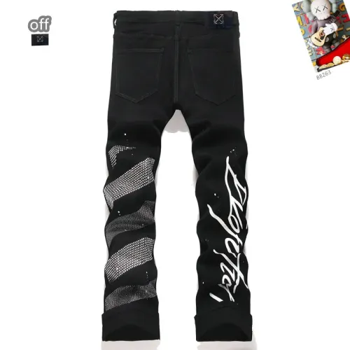 Off-White Jeans For Men #1410410 $48.00 USD, Wholesale Replica Off-White Jeans
