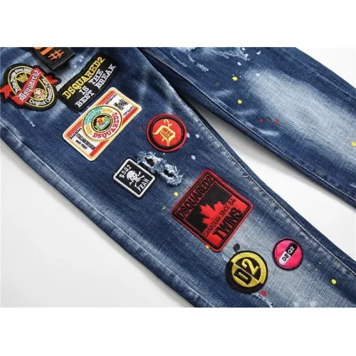 Replica Dsquared Jeans For Men #1410411 $48.00 USD for Wholesale