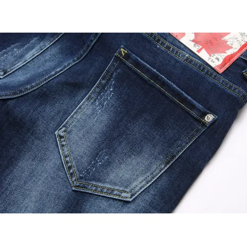 Replica Dsquared Jeans For Men #1410413 $48.00 USD for Wholesale