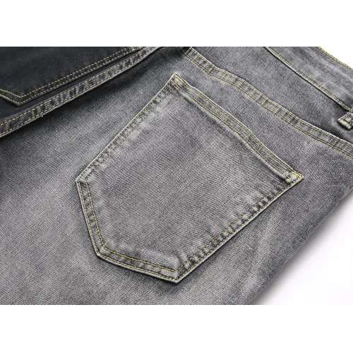 Replica Balmain Jeans For Men #1410419 $48.00 USD for Wholesale