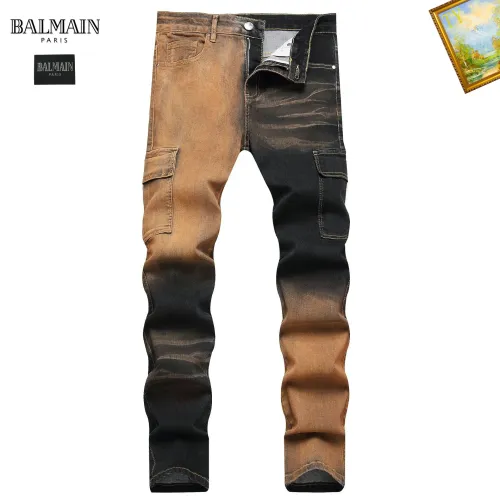 Balmain Jeans For Men #1410420 $48.00 USD, Wholesale Replica Balmain Jeans