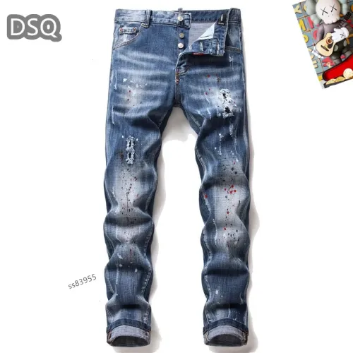 Replica Dsquared Jeans For Men #1410425 $48.00 USD for Wholesale