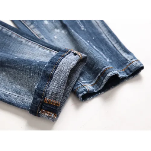 Replica Dsquared Jeans For Men #1410425 $48.00 USD for Wholesale