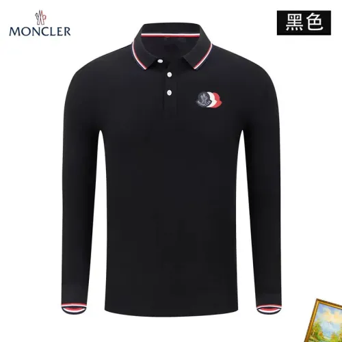 Moncler T-Shirts Long Sleeved For Men #1410431 $40.00 USD, Wholesale Replica Moncler T-Shirts
