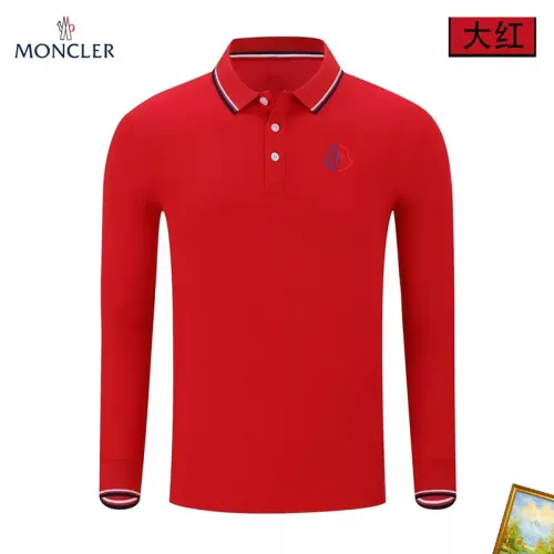 Moncler T-Shirts Long Sleeved For Men #1410439 $40.00 USD, Wholesale Replica Moncler T-Shirts