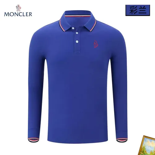 Moncler T-Shirts Long Sleeved For Men #1410440 $40.00 USD, Wholesale Replica Moncler T-Shirts