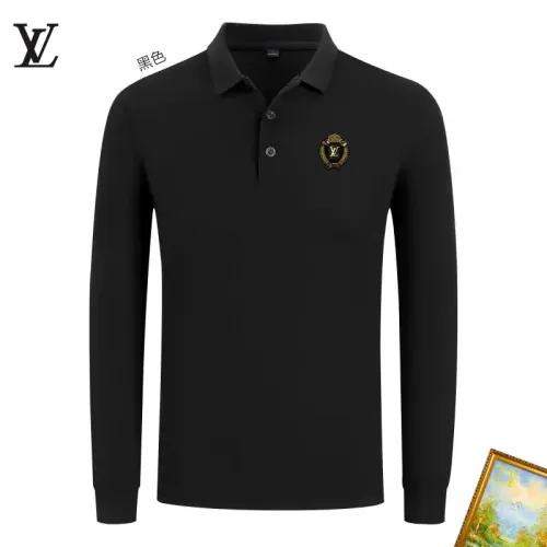 Louis Vuitton LV T-Shirts Long Sleeved For Men #1410453 $40.00 USD, Wholesale Replica Louis Vuitton LV T-Shirts