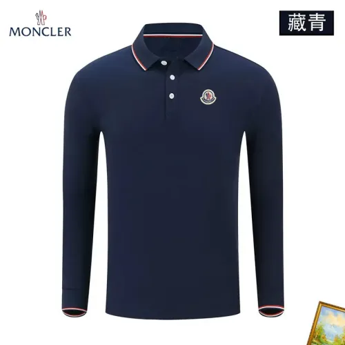 Moncler T-Shirts Long Sleeved For Men #1410457 $40.00 USD, Wholesale Replica Moncler T-Shirts