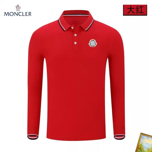 Moncler T-Shirts Long Sleeved For Men #1410477 $40.00 USD, Wholesale Replica Moncler T-Shirts