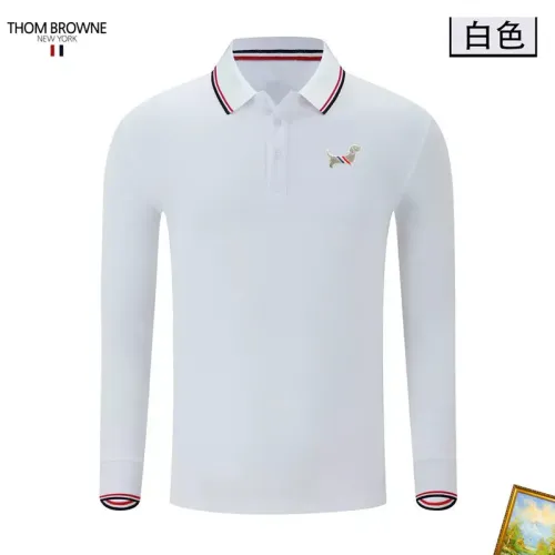 Thom Browne TB T-Shirts Long Sleeved For Men #1410481 $40.00 USD, Wholesale Replica Thom Browne TB T-Shirts