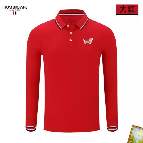 Thom Browne TB T-Shirts Long Sleeved For Men #1410482 $40.00 USD, Wholesale Replica Thom Browne TB T-Shirts
