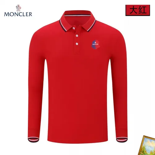 Moncler T-Shirts Long Sleeved For Men #1410493 $40.00 USD, Wholesale Replica Moncler T-Shirts