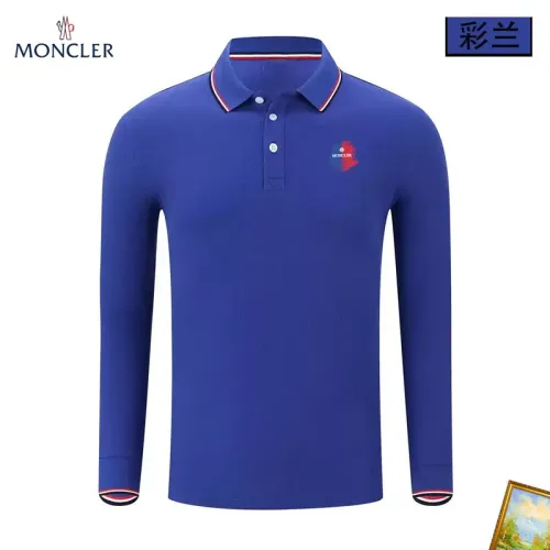 Moncler T-Shirts Long Sleeved For Men #1410494 $40.00 USD, Wholesale Replica Moncler T-Shirts