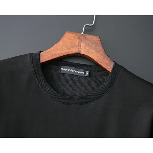 Replica Armani Hoodies Long Sleeved For Men #1410525 $40.00 USD for Wholesale