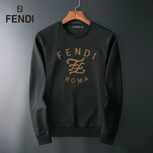 Fendi Hoodies Long Sleeved For Men #1410555 $40.00 USD, Wholesale Replica Fendi Hoodies
