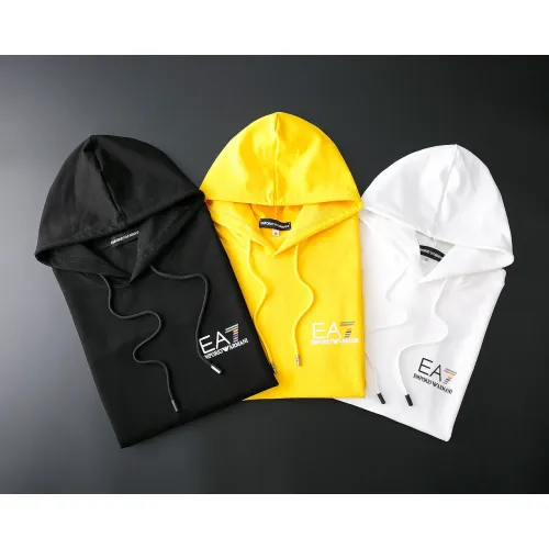 Replica Armani Hoodies Long Sleeved For Men #1410594 $40.00 USD for Wholesale