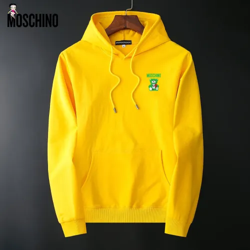 Moschino Hoodies Long Sleeved For Men #1410599 $40.00 USD, Wholesale Replica Moschino Hoodies