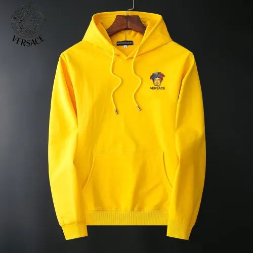 Versace Hoodies Long Sleeved For Men #1410608 $40.00 USD, Wholesale Replica Versace Hoodies