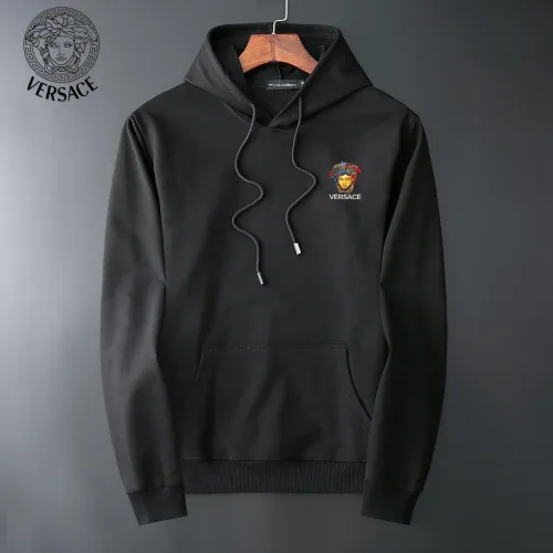 Versace Hoodies Long Sleeved For Men #1410609 $40.00 USD, Wholesale Replica Versace Hoodies