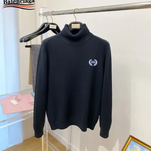 Balenciaga Sweaters Long Sleeved For Men #1410743 $42.00 USD, Wholesale Replica Balenciaga Sweaters