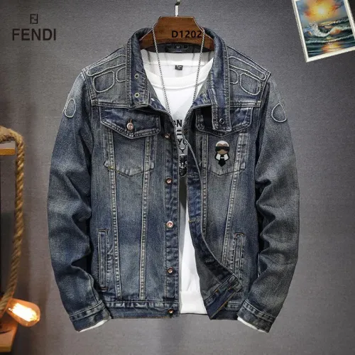 Fendi Jackets Long Sleeved For Men #1410779 $72.00 USD, Wholesale Replica Fendi Jackets