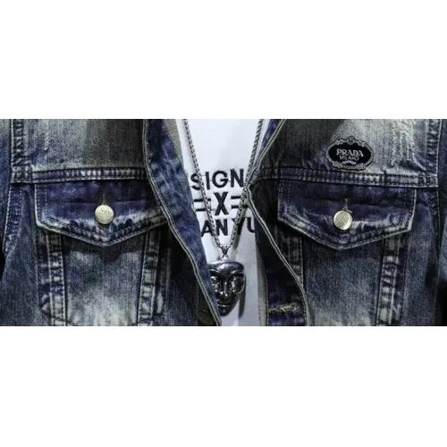 Replica Prada Jackets Long Sleeved For Men #1410788 $72.00 USD for Wholesale