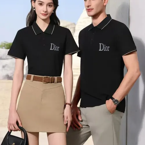 Replica Christian Dior T-Shirts Short Sleeved For Unisex #1410906 $42.00 USD for Wholesale