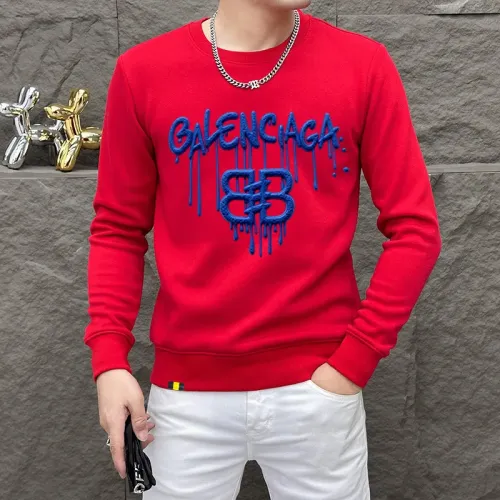 Balenciaga Hoodies Long Sleeved For Men #1410953 $48.00 USD, Wholesale Replica Balenciaga Hoodies