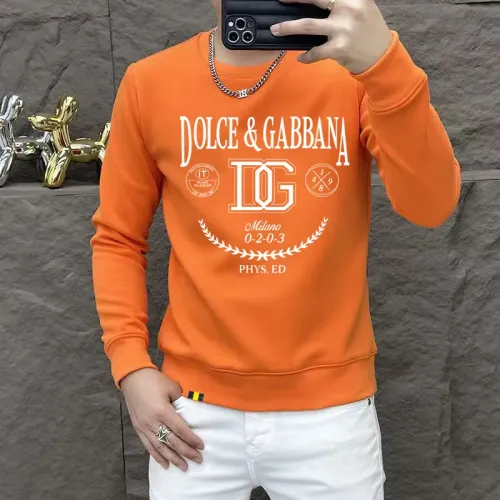 Dolce &amp; Gabbana D&amp;G Hoodies Long Sleeved For Men #1410974 $48.00 USD, Wholesale Replica Dolce &amp; Gabbana D&amp;G Hoodies